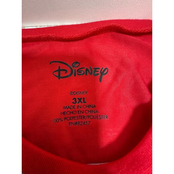Disney Women’s 3XL Long Sleeve T Shirt Gray Red Minnie Mouse New Retails 60.00 - Picture 7 of 9